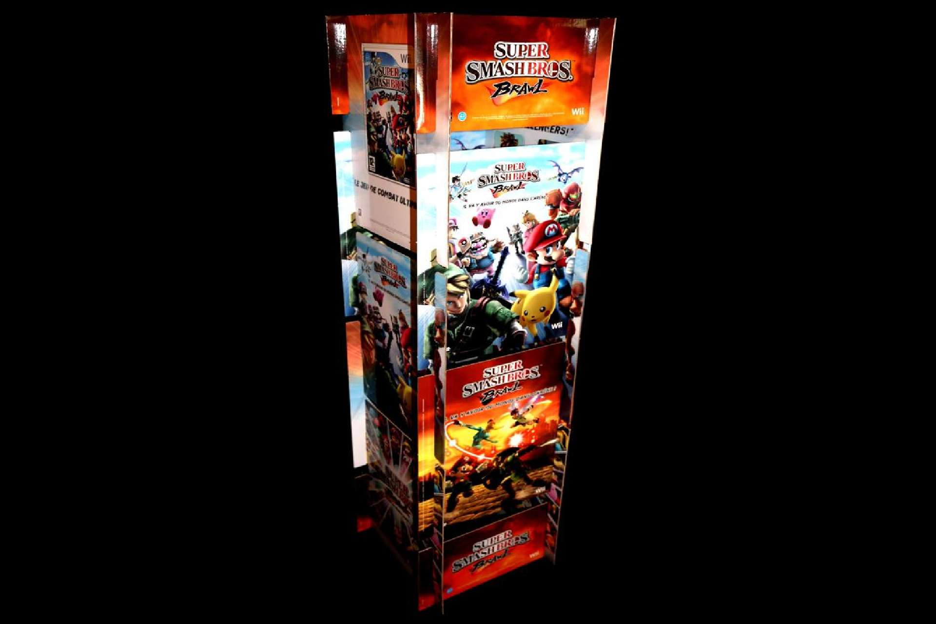 display super smash bros brawl