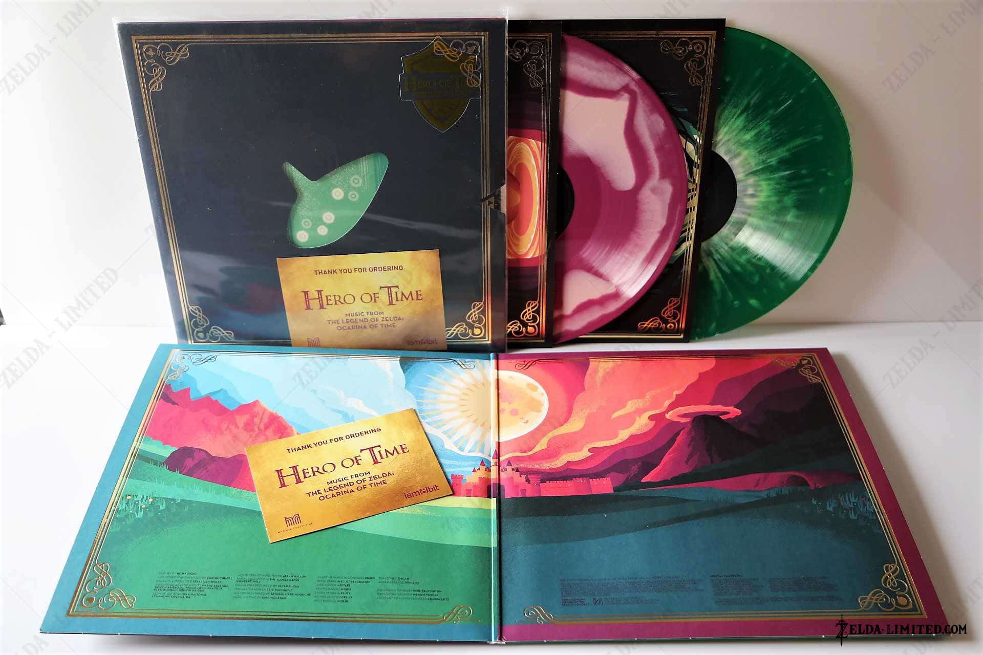 vinyle hero of time