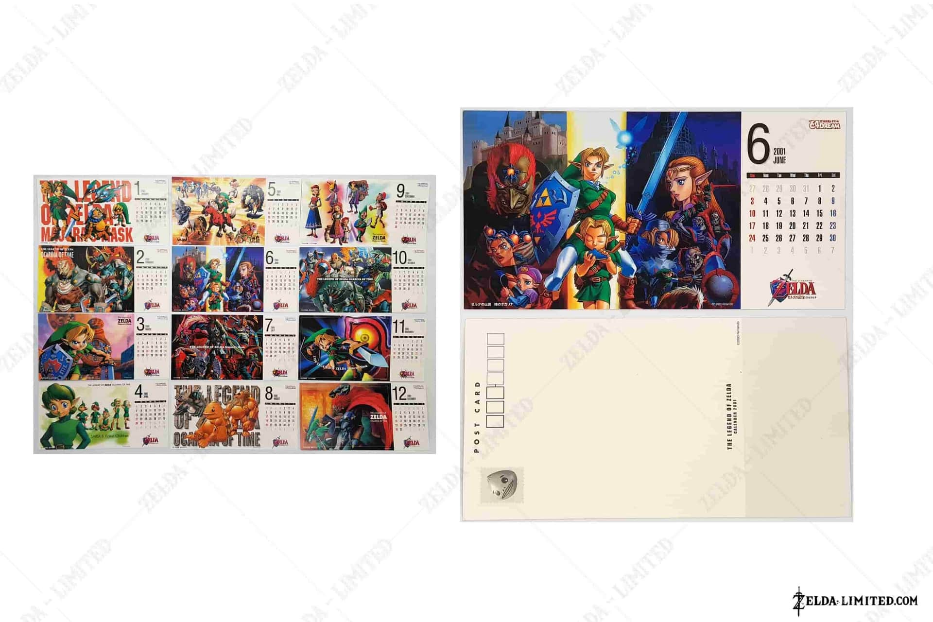 June postcard calandar