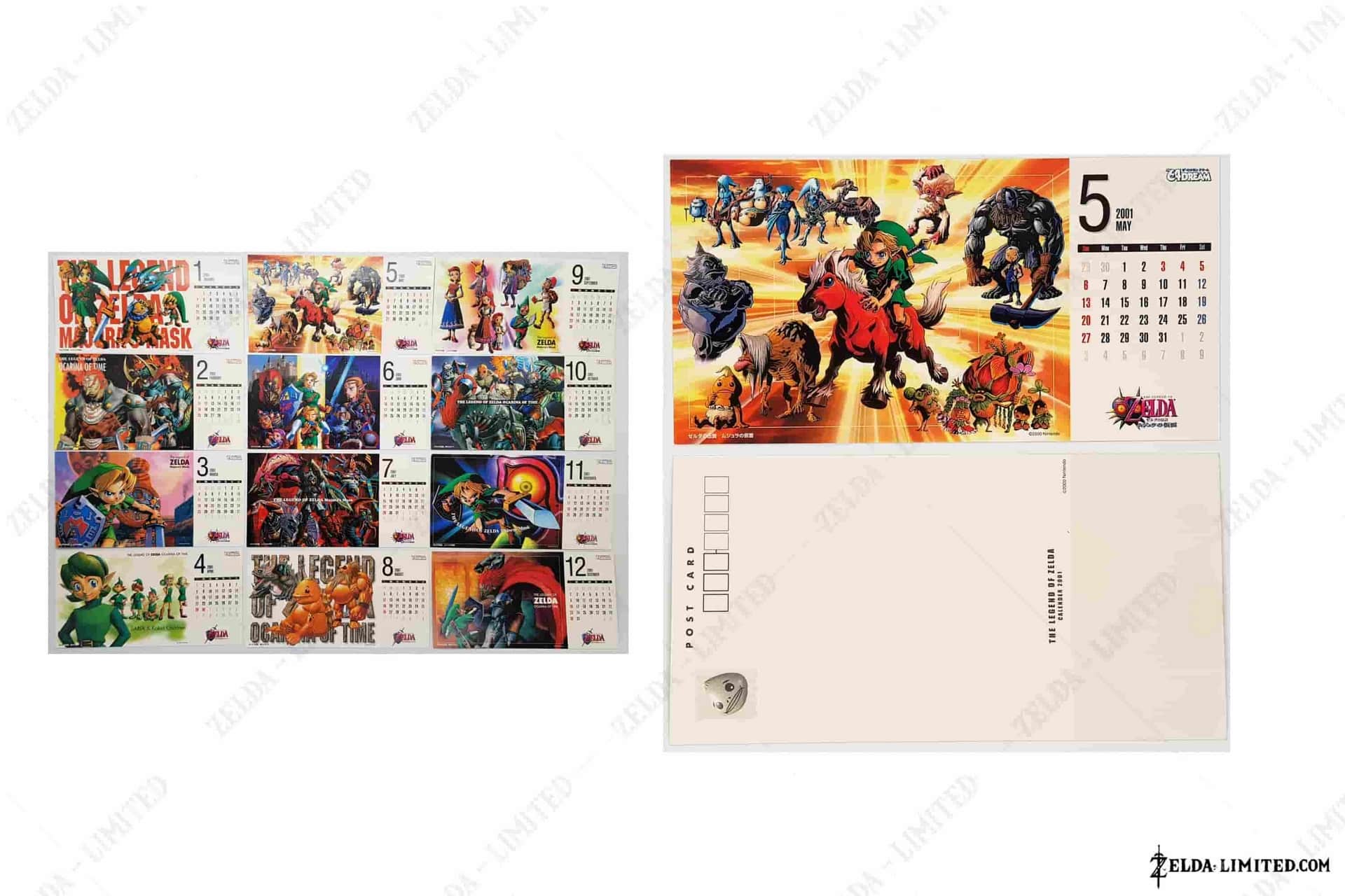 May postcard calandar