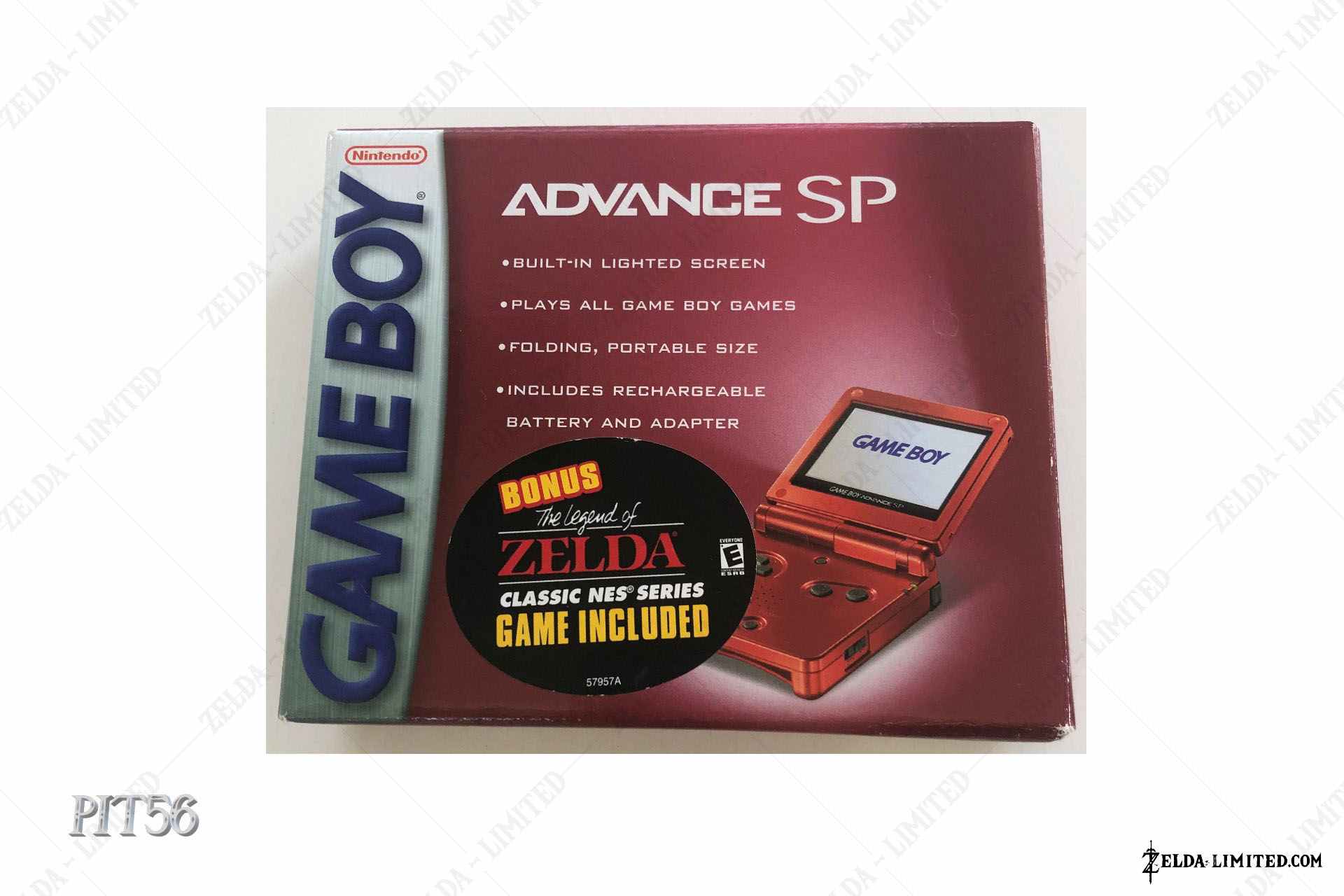 gba sp game pak included