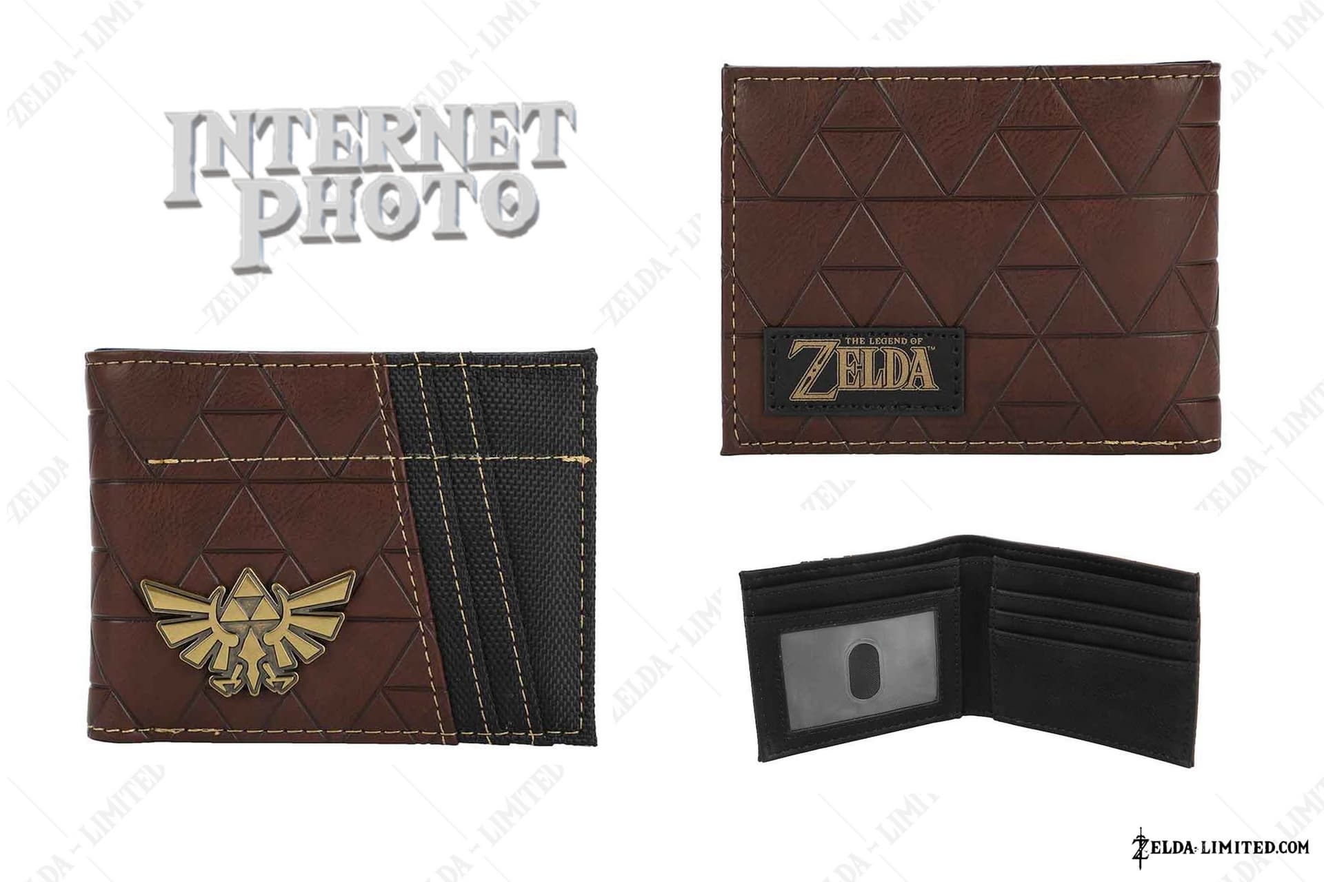 Hyrule Crest Badge Bi-fold Wallet