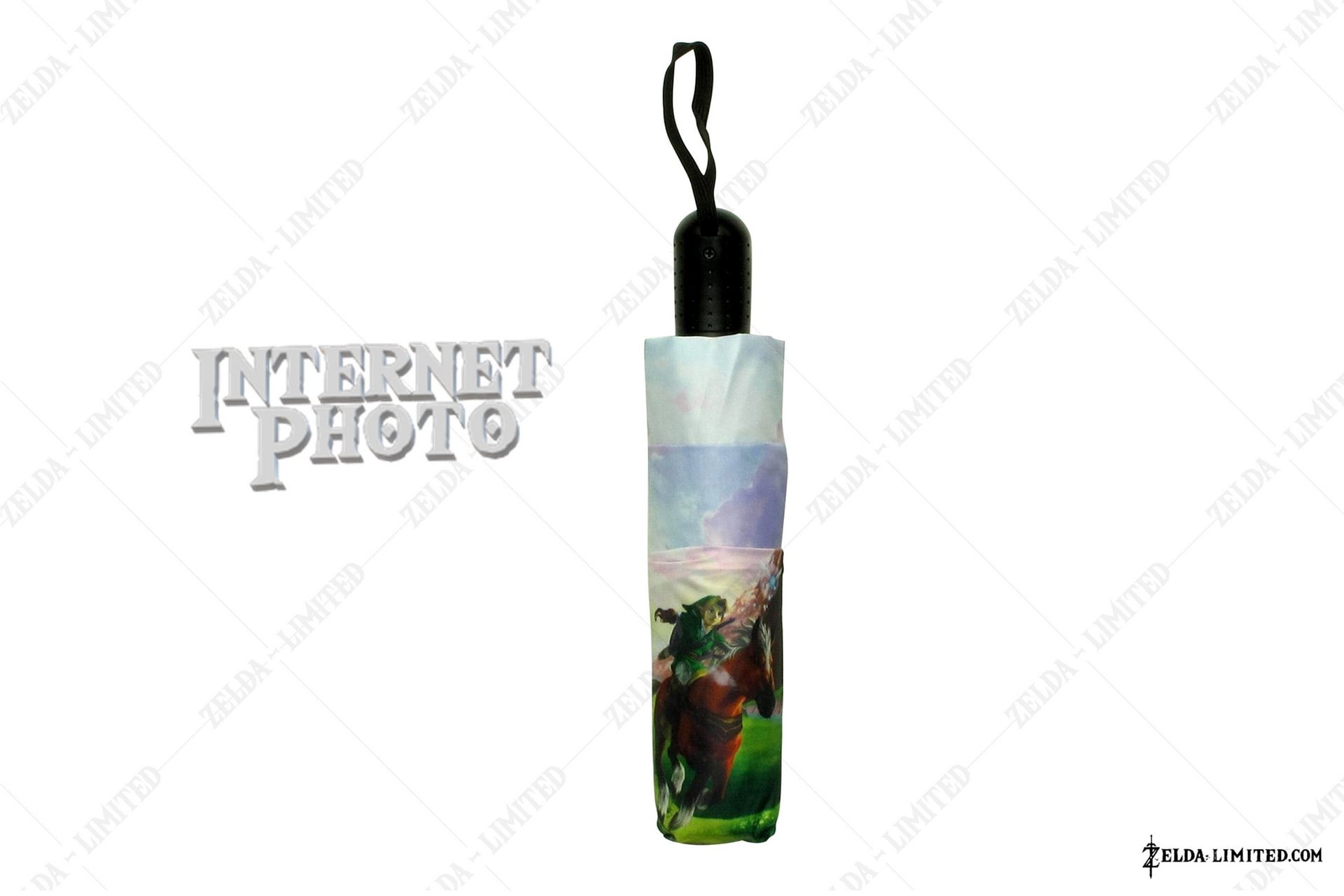 Hyrule Field Scene Travel Umbrella