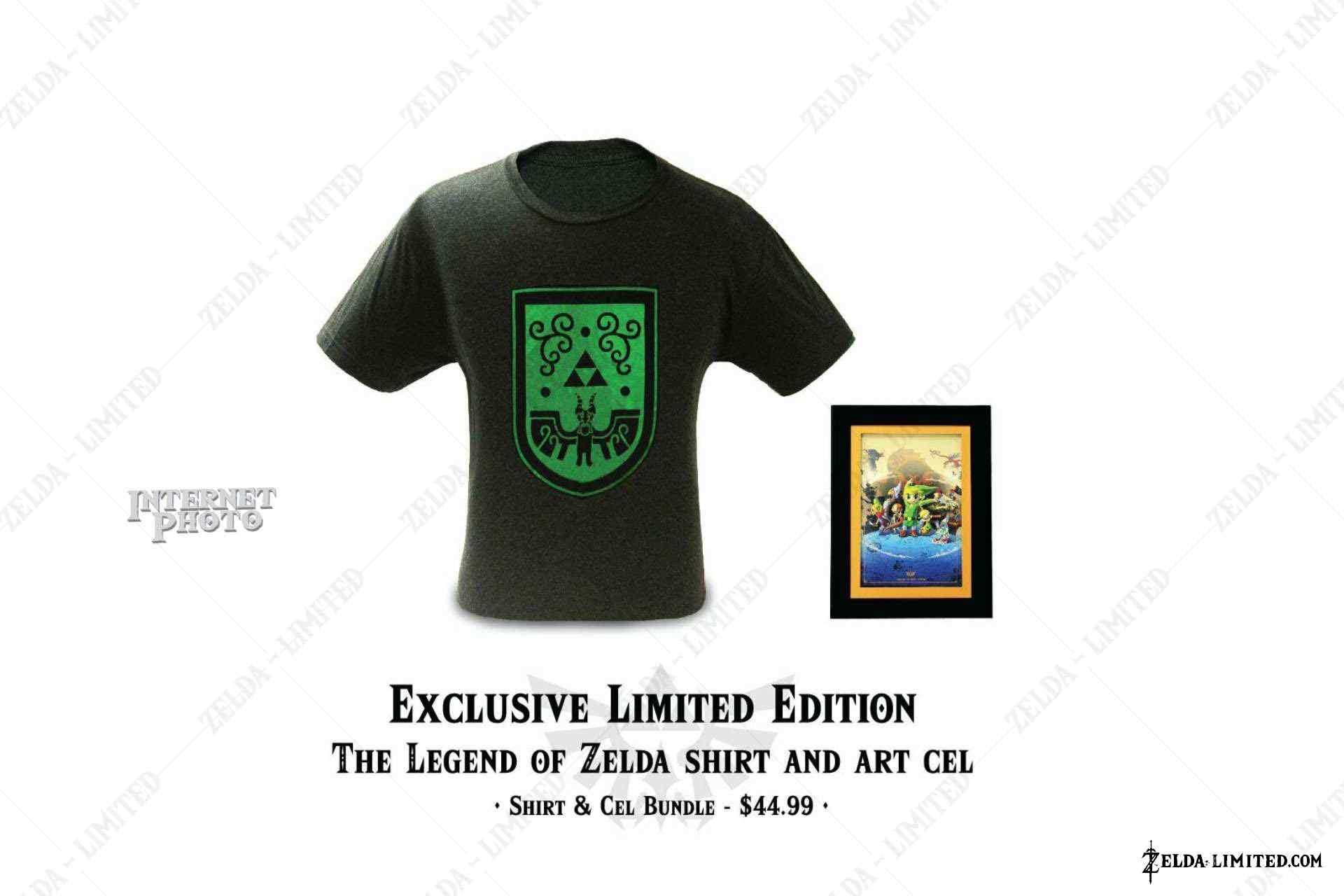 t-shirt and cel art series of six designs