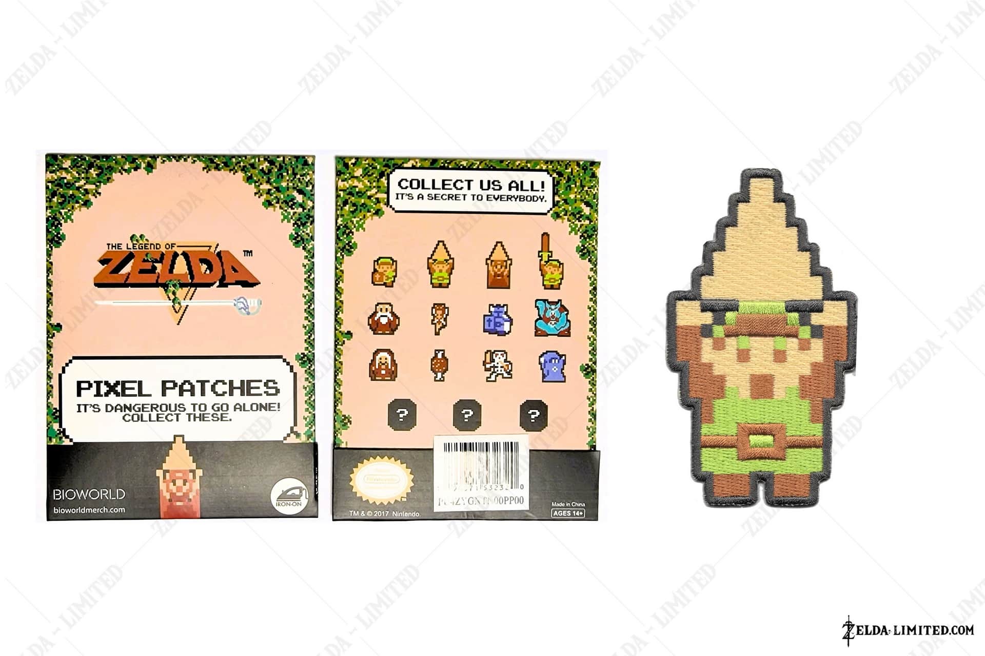 Link Triforce pixel patches