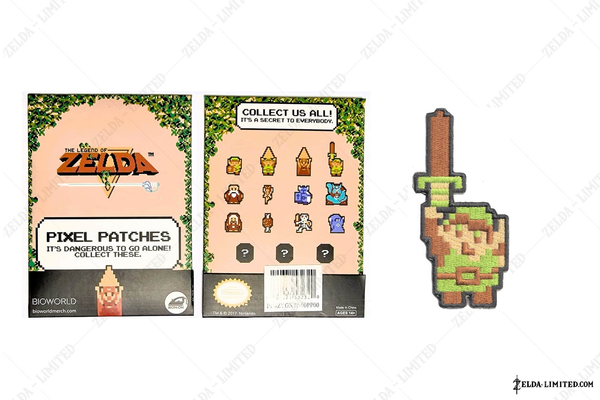 Link With Sword pixel patches