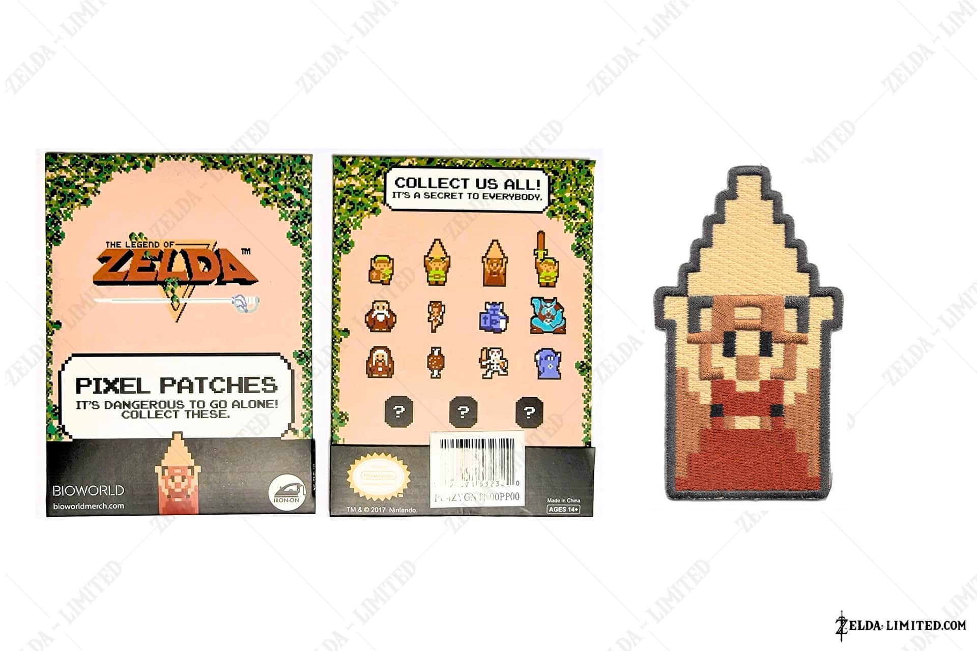 Zelda pixel patches