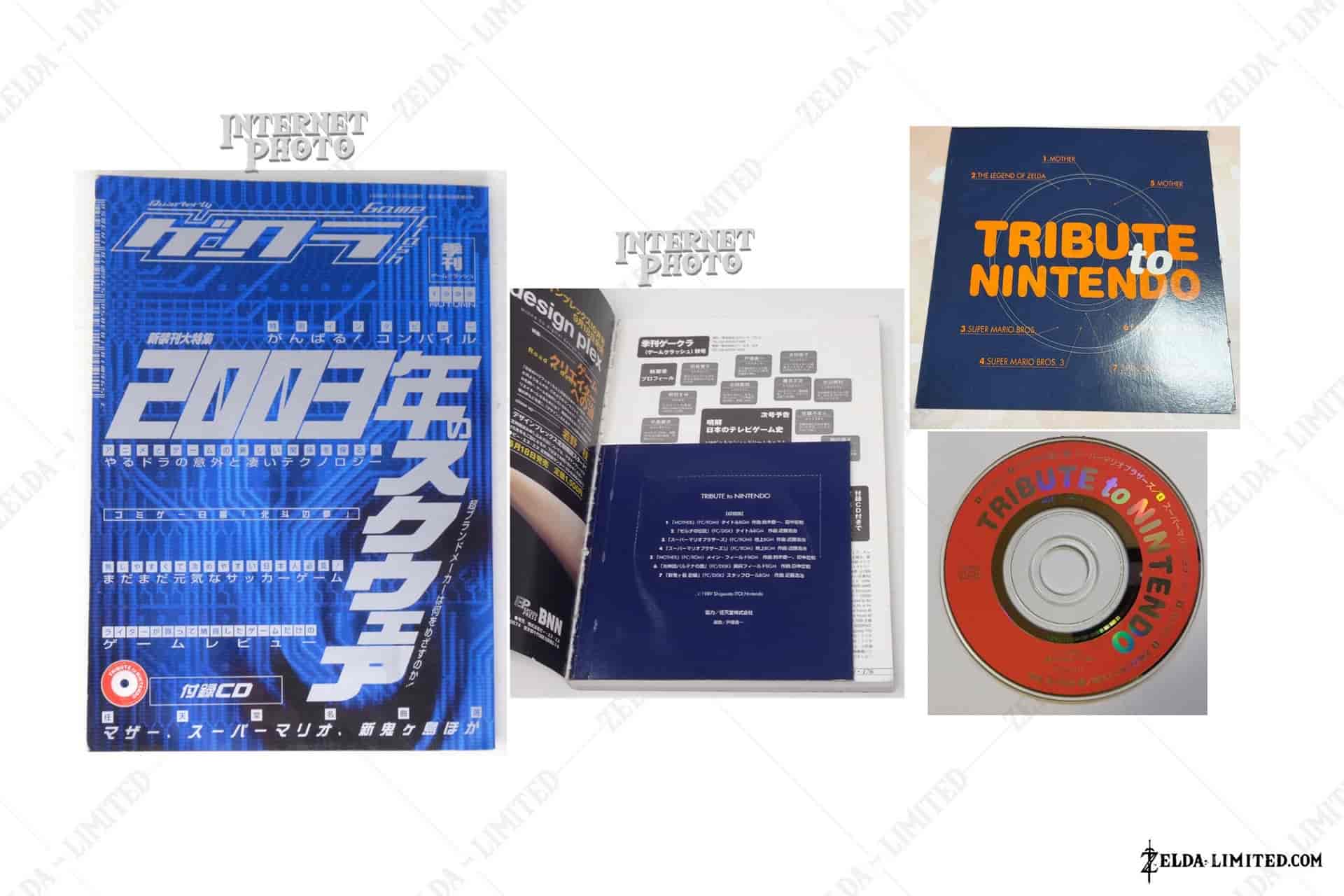 Tribute To Nintendo mini cd