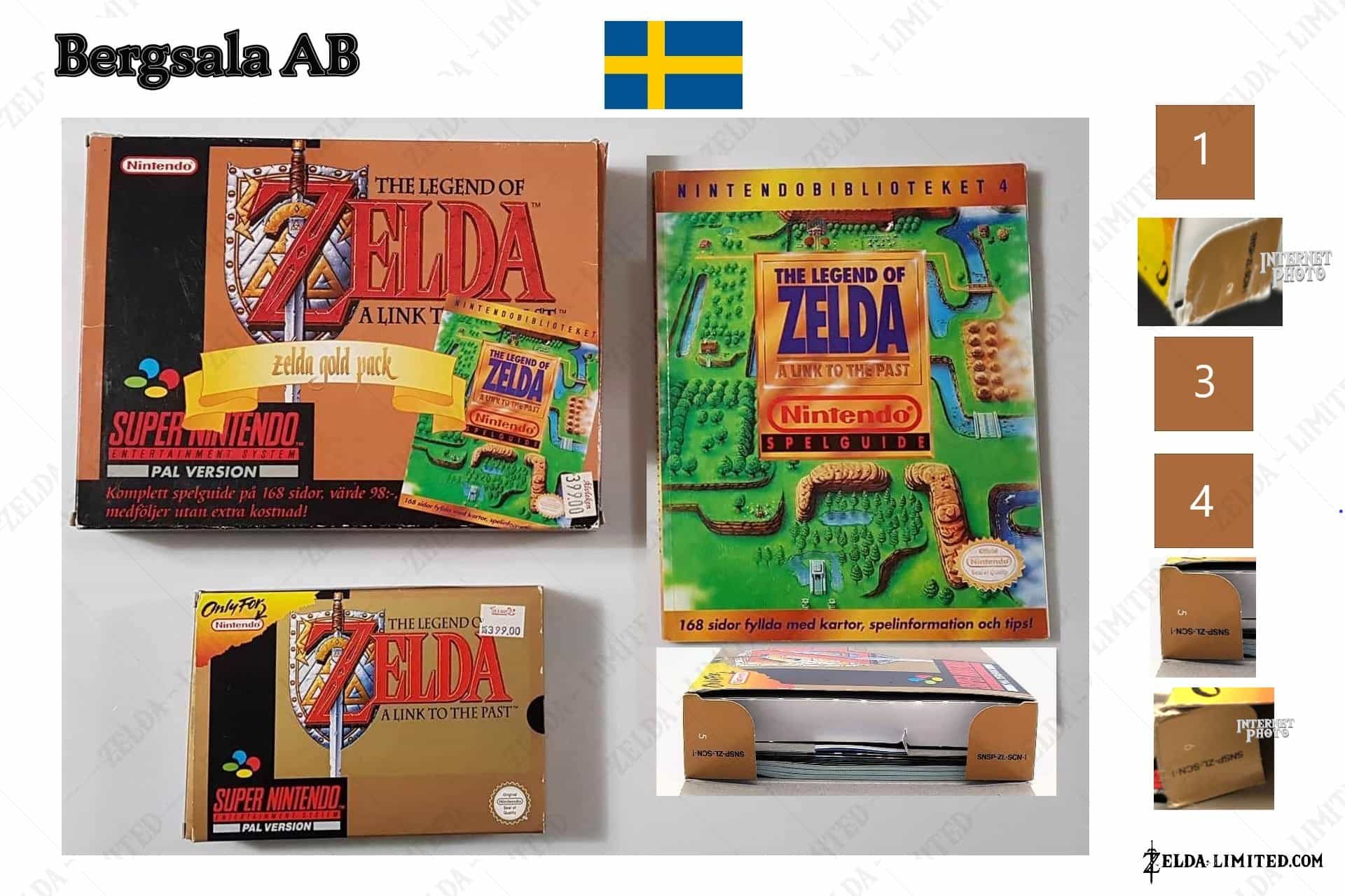 zelda gold pack
