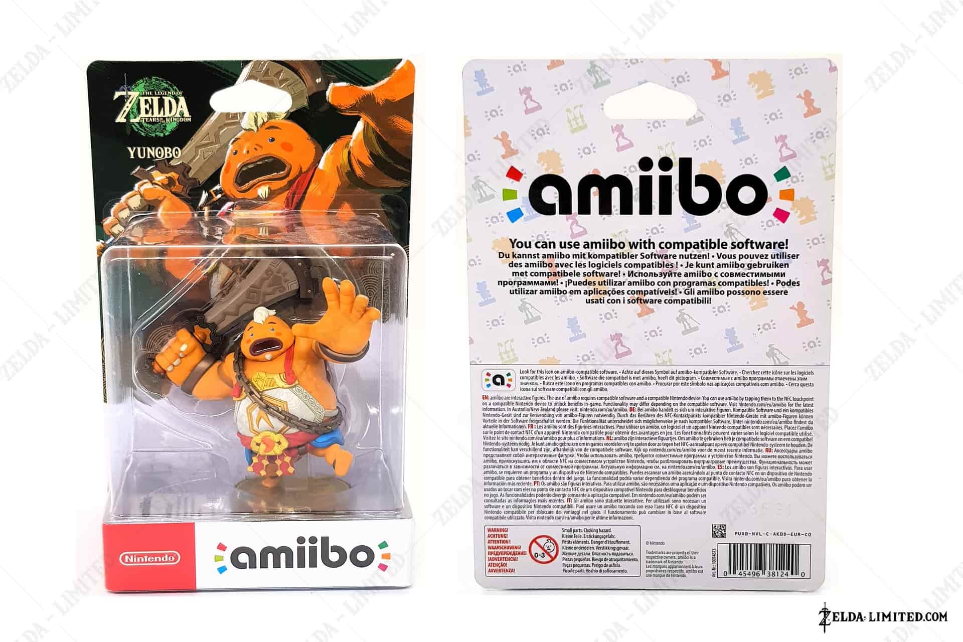 Yunobo amiibo zelda