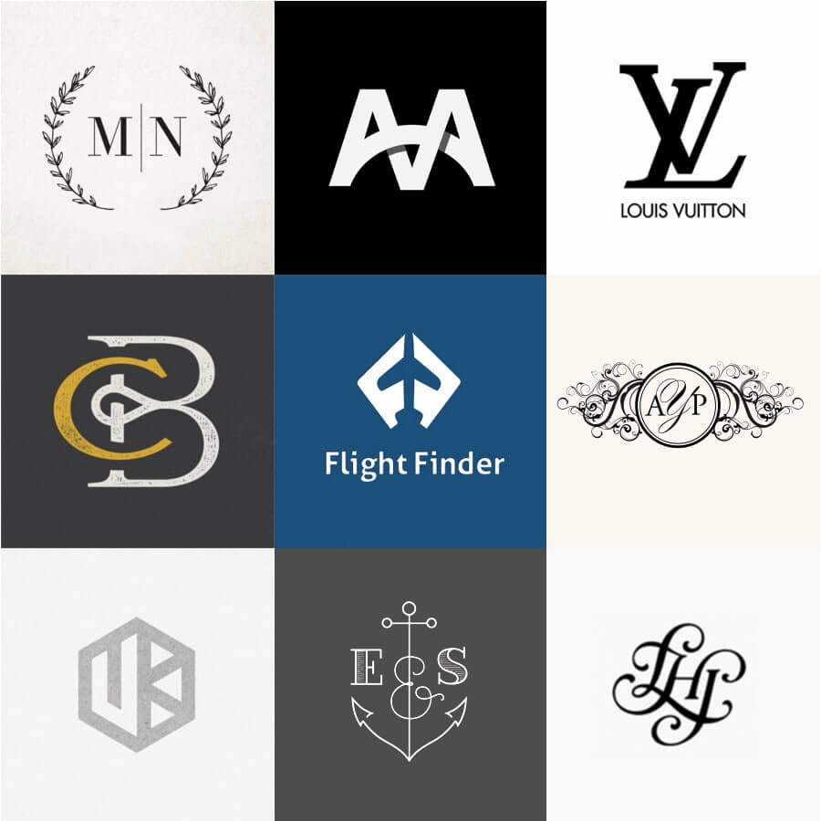 Five Awe-Inspiring Examples of Monogram Logo Design - ProDesigns