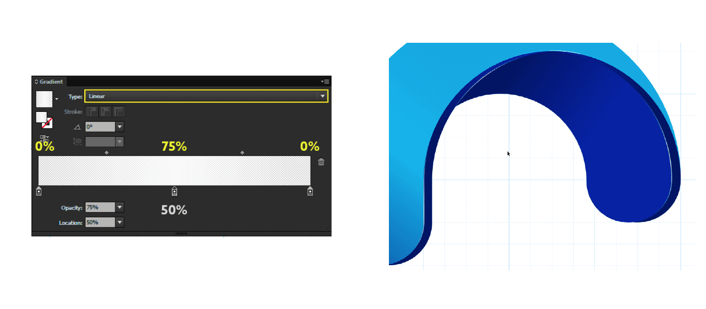 3d logo step 11