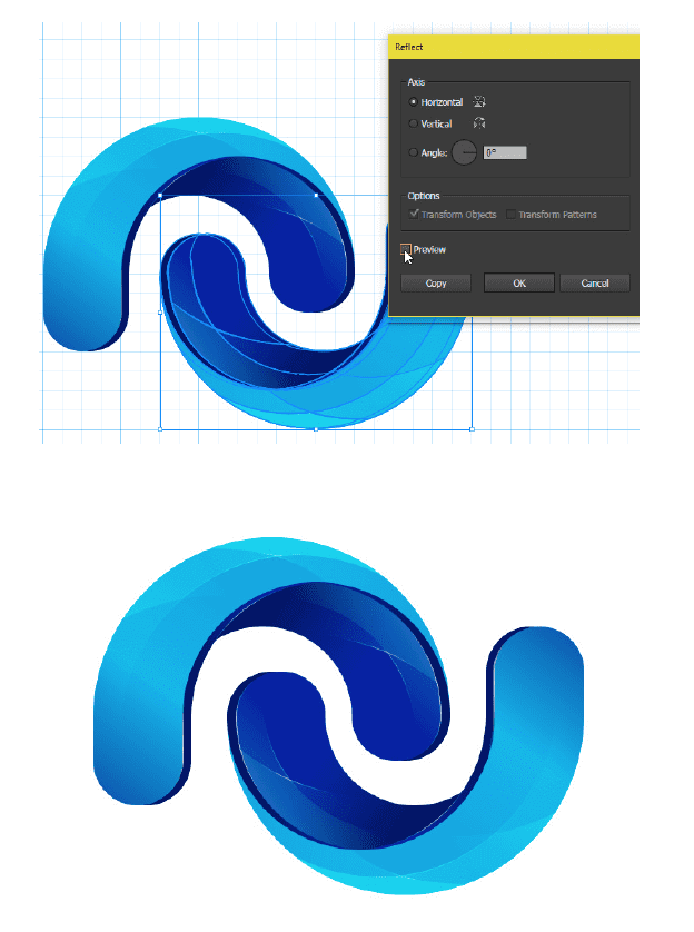 3d logo step 17