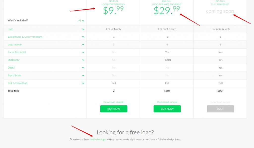 pricing page ZenBusiness