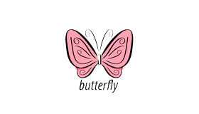 ᐈ Butterfly logo: 20+ examples of emblems, design tips | ZenBusiness