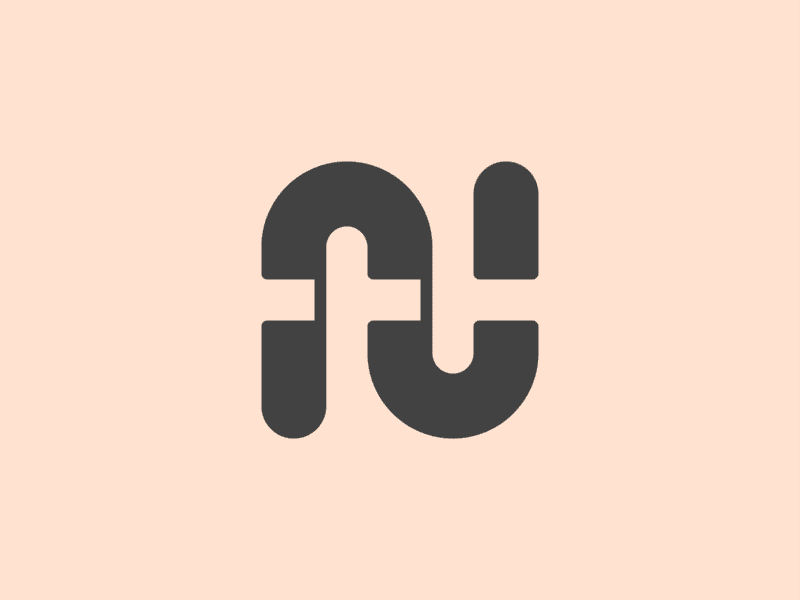 N logo design