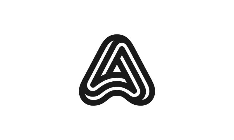 Letter A Stylish Logo