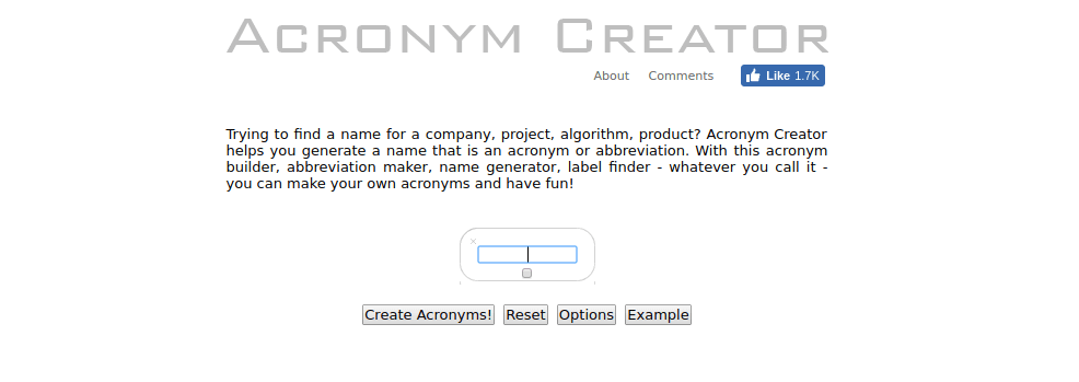 AcronymCreator