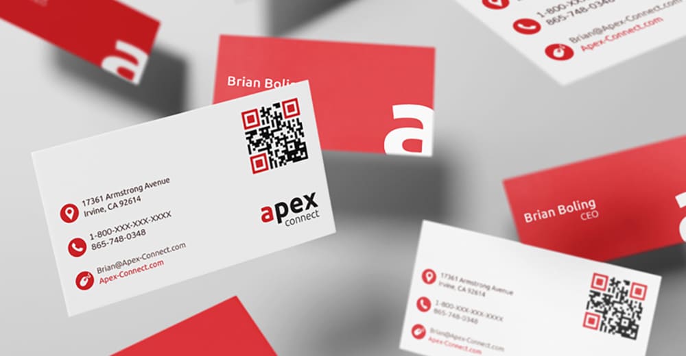 qr code business card