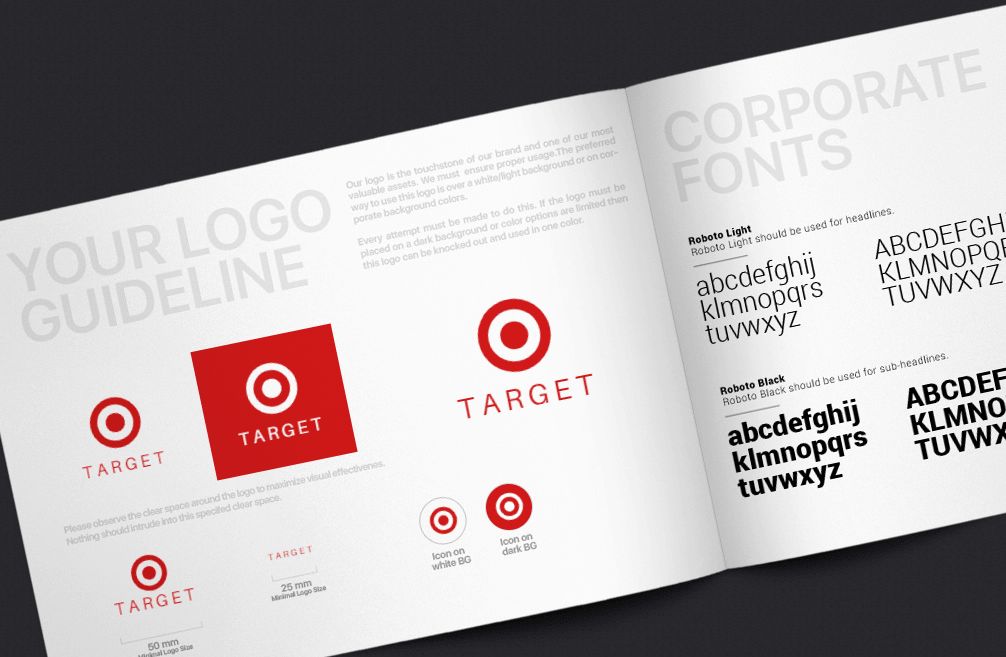 How would Target logo look like if it were made in ZenBusiness?