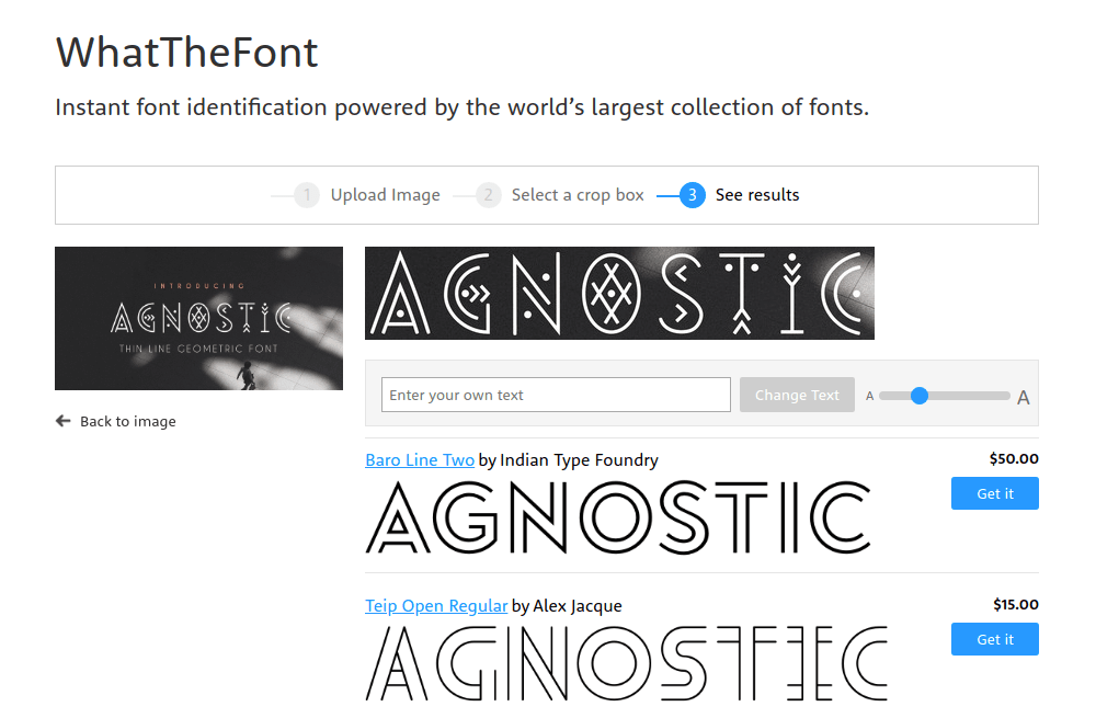 WhatTheFont﻿