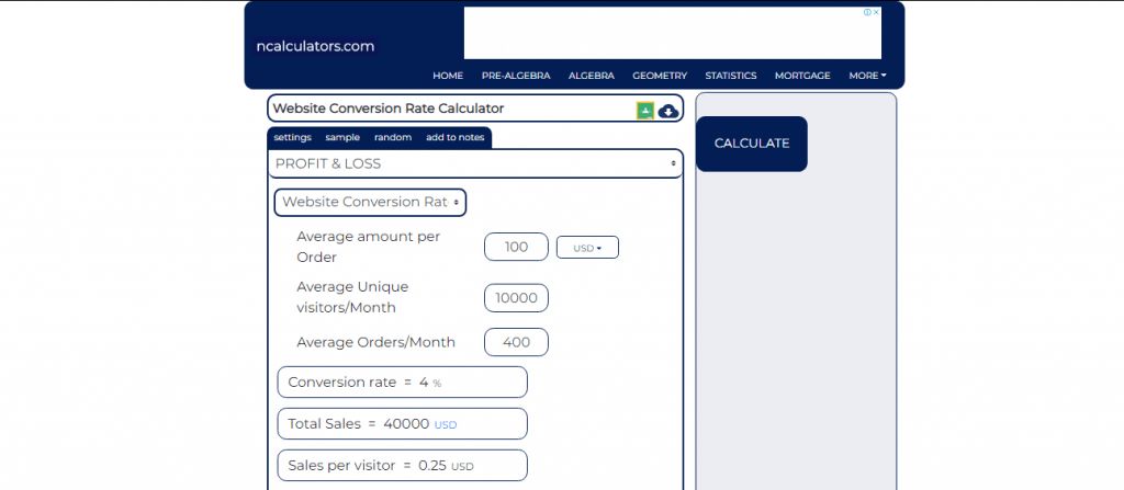 Ncalculators