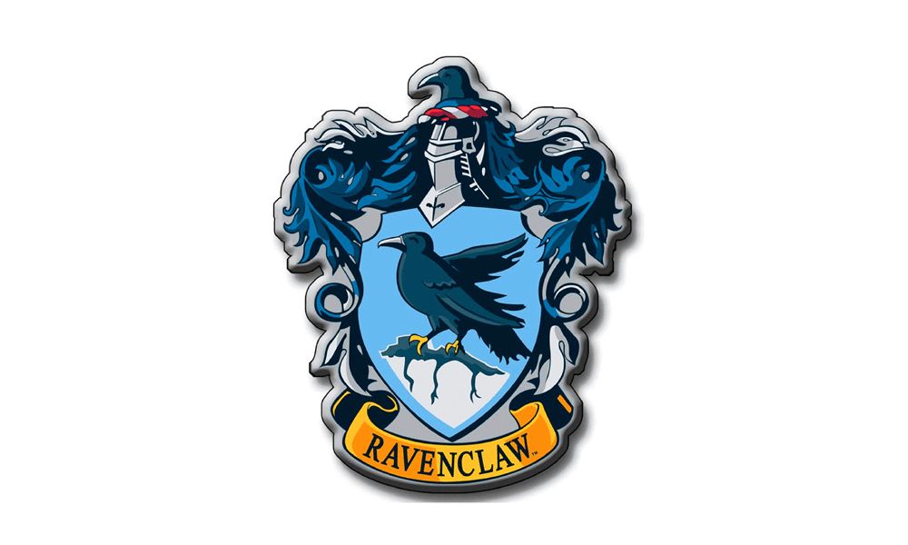 BRITISH HARRY POTTER HOUSE OF MAGIC HOGWARTS SCHOOL RAVENCLAW CREST old  style