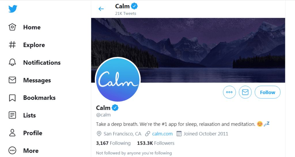 Calm Twitter