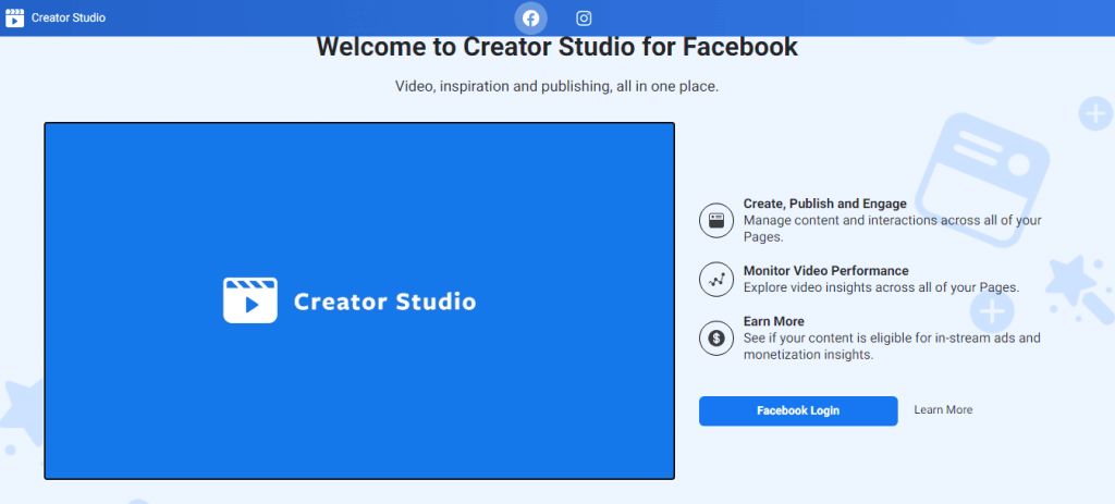 Facebook Creator Studio