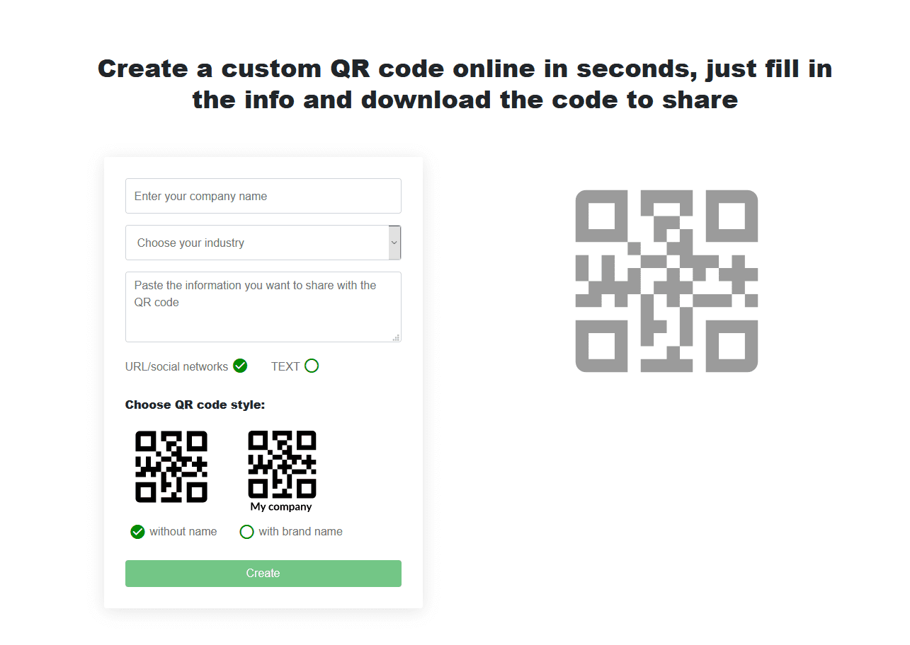 Генератор qr