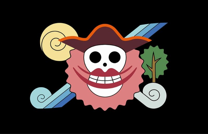 one piece logo flag