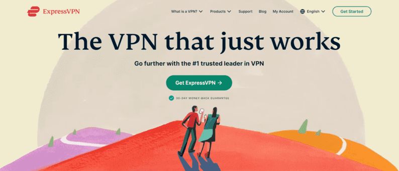 expressvpn page