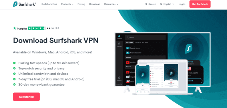 Surf Shark VPN