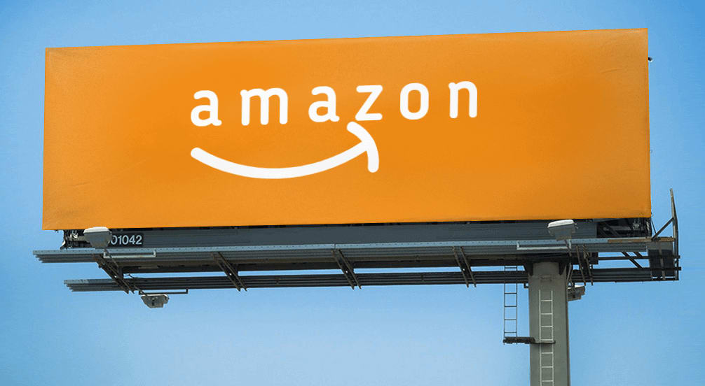 How would Amazon logo look like if it were made in ZenBusiness?