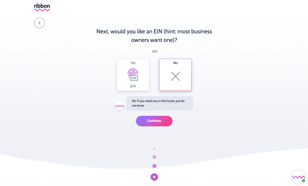 Ribbon.io Review  ZenBusiness Inc.