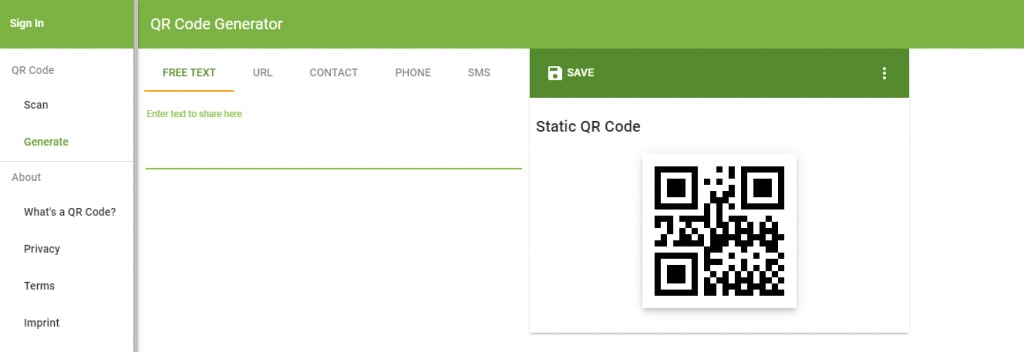 The-qrcode-generator