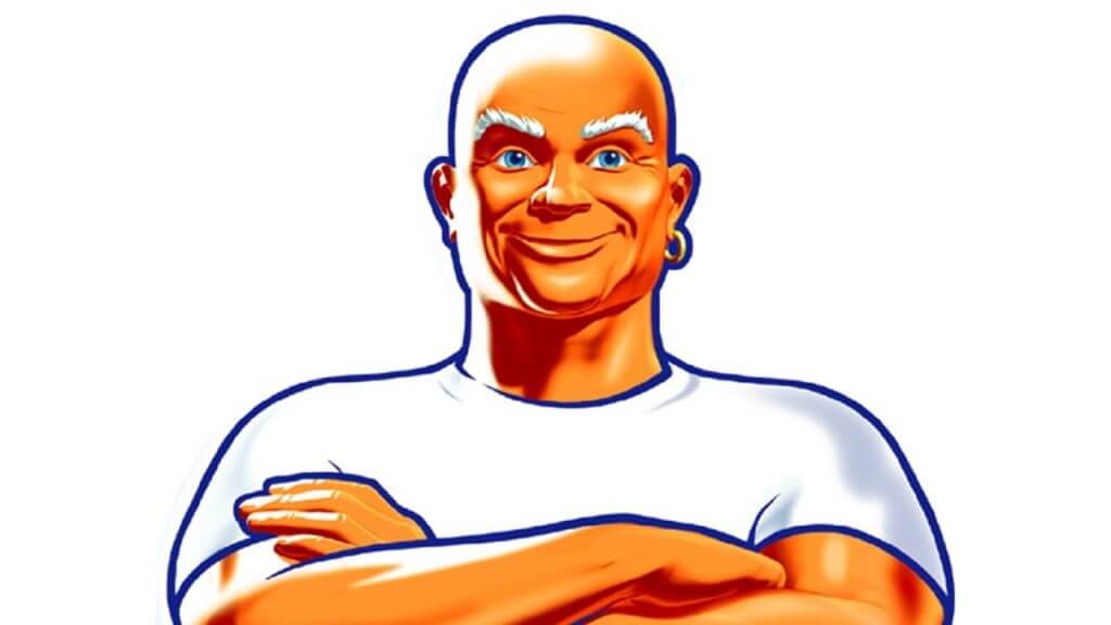Mr. Clean (Mr. Proper) Mascot