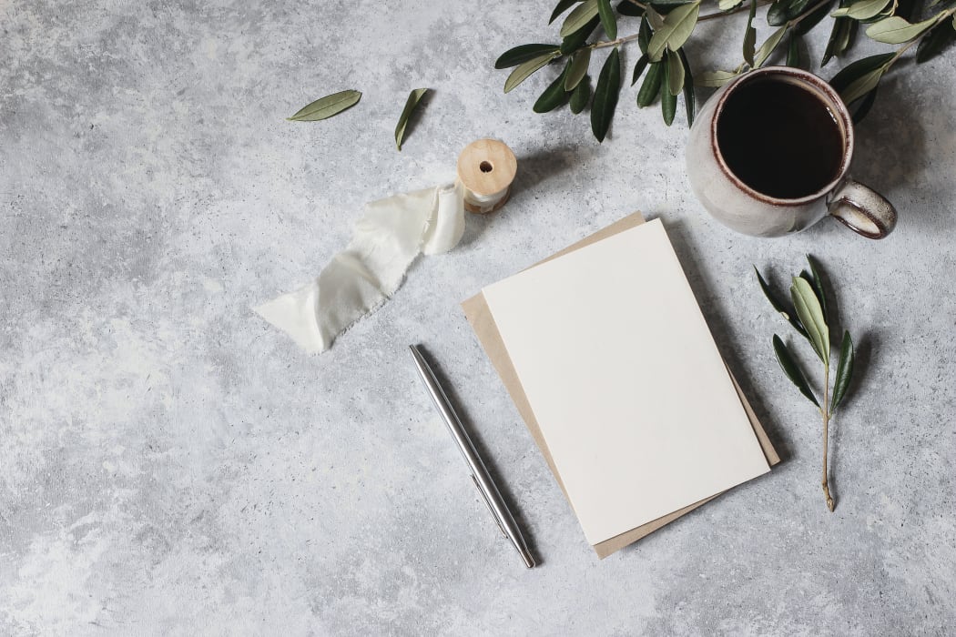 blank card