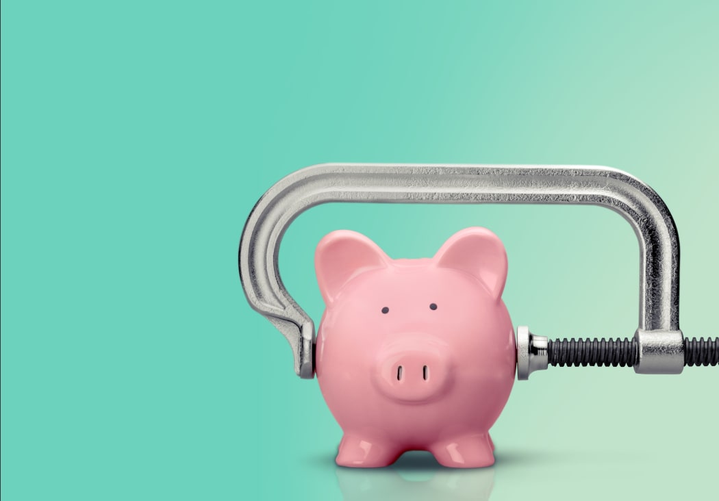 clamp on piggy bank