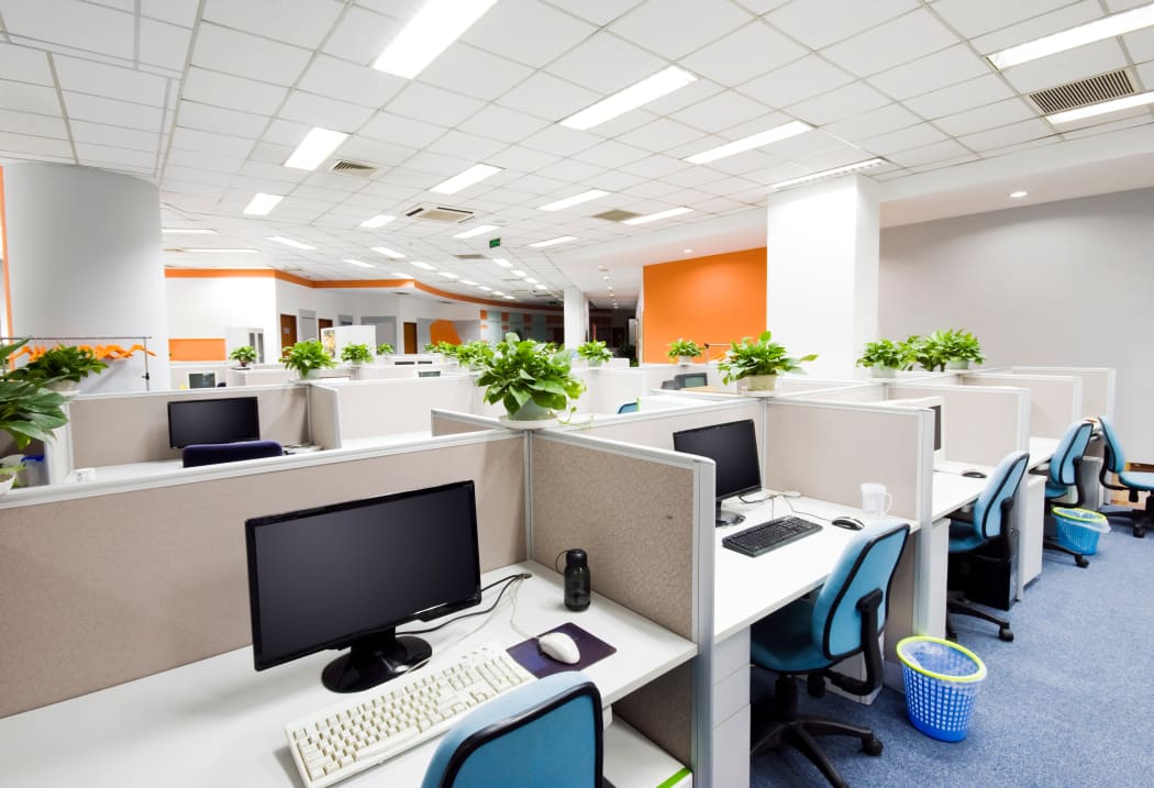 clean office space