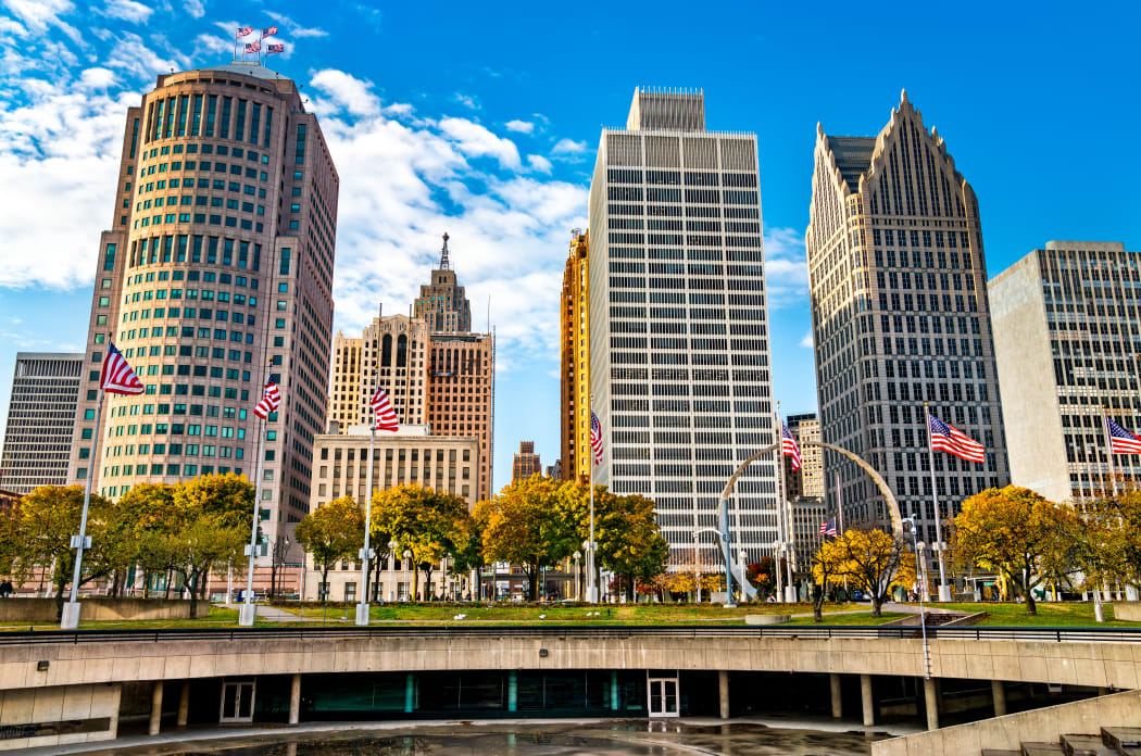 detroit skyline
