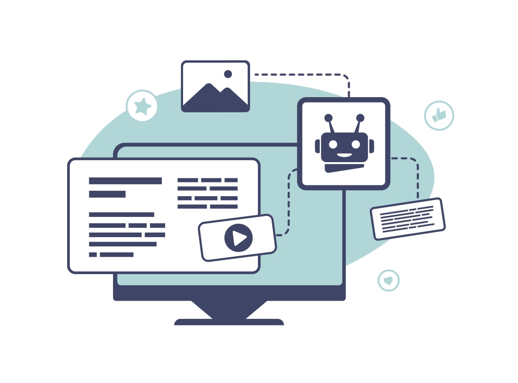 Combine Visual And Written Content