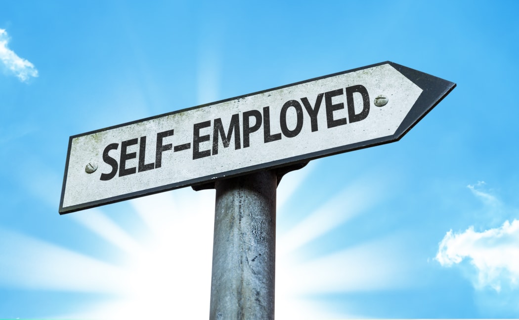 self-employed sign