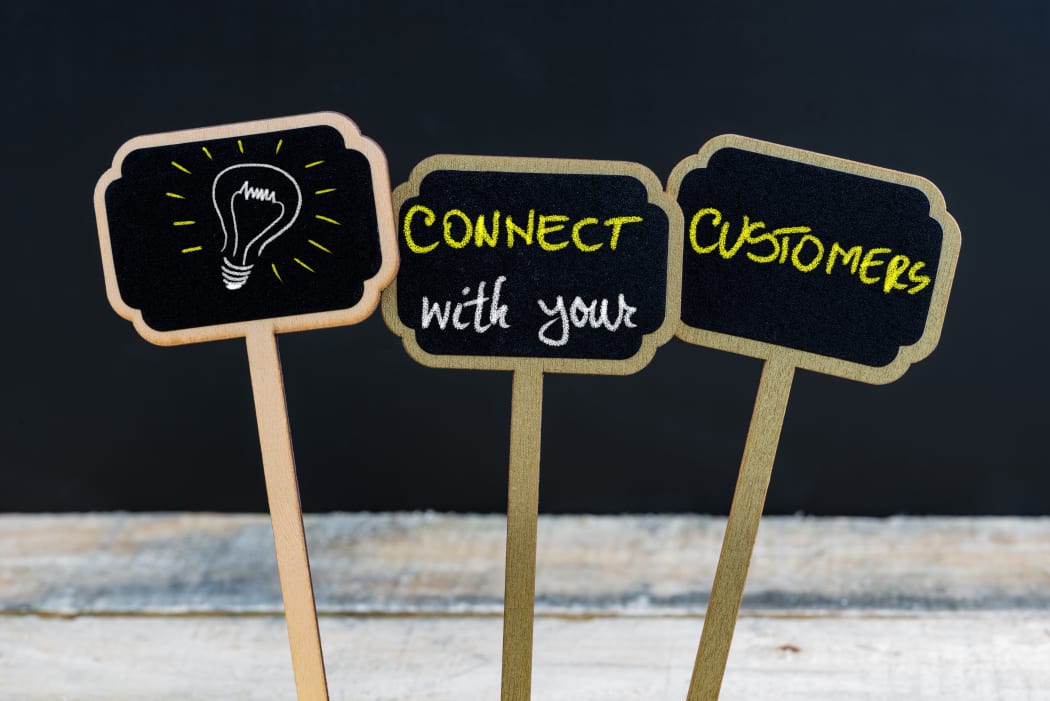 connect with customers