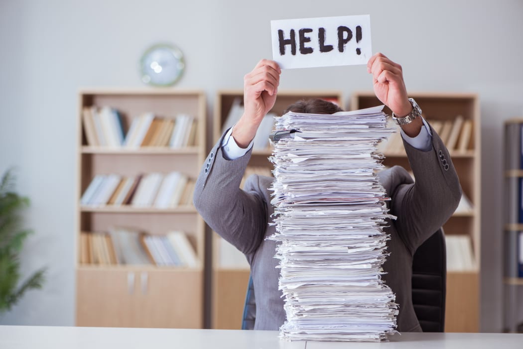 stack of papers