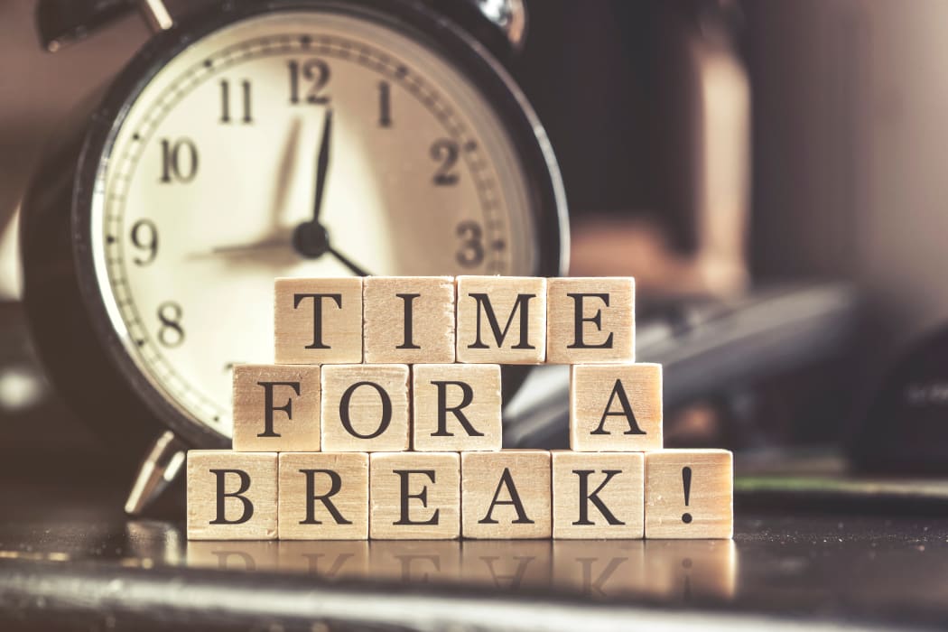 time for a break