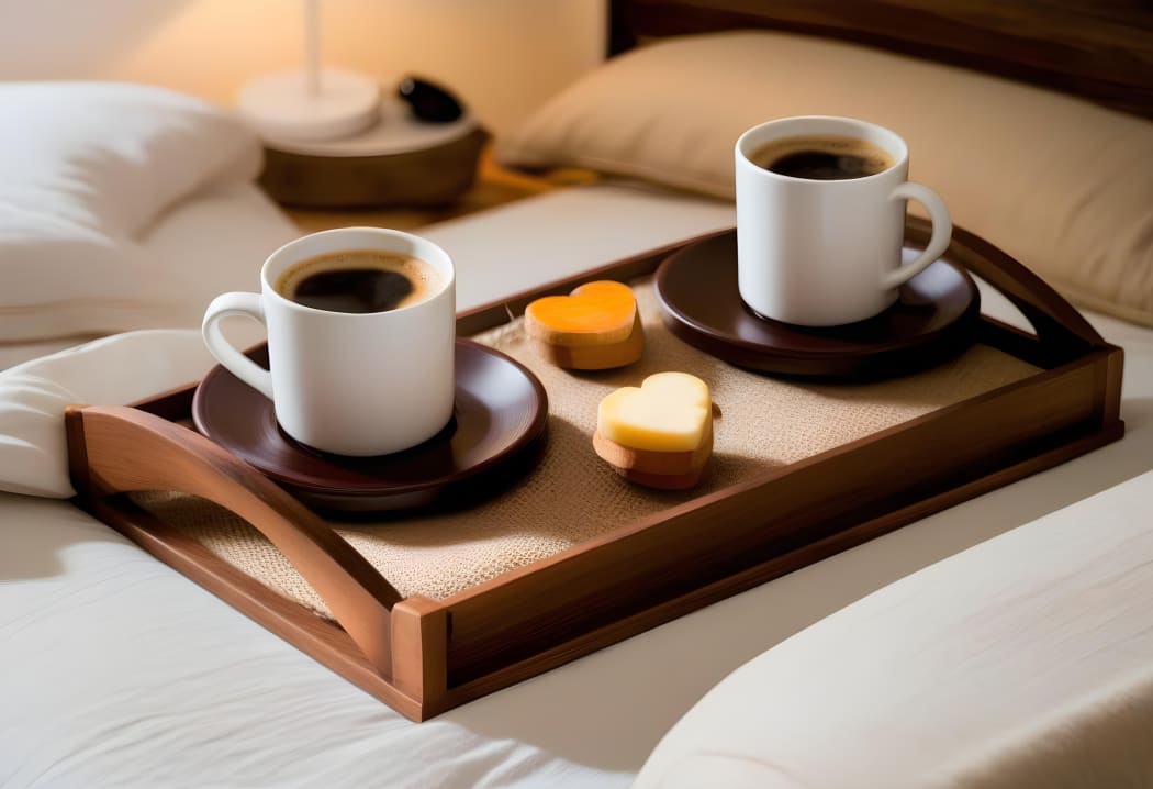 Cups on a Tray