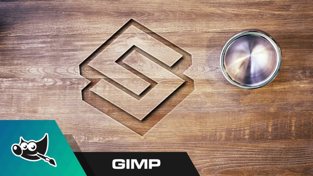 logo in gimp