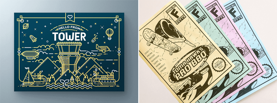 Leaflet and flyer design
