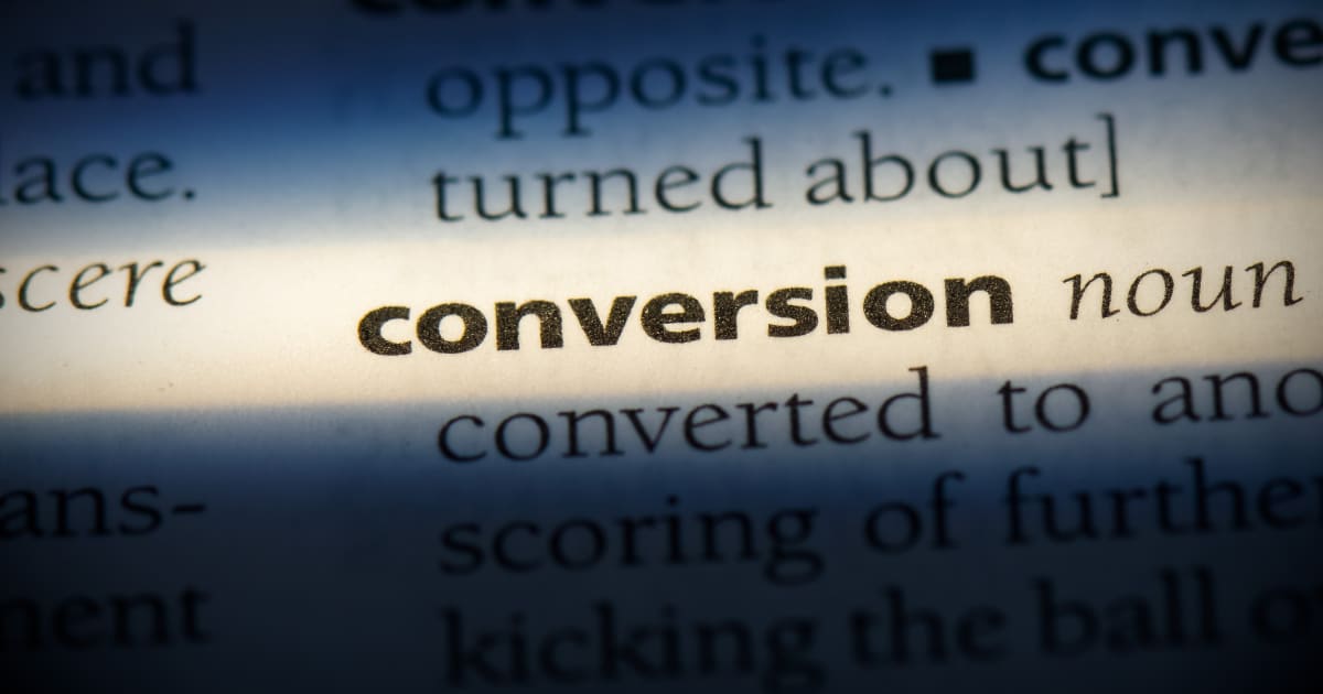 Convert definition online